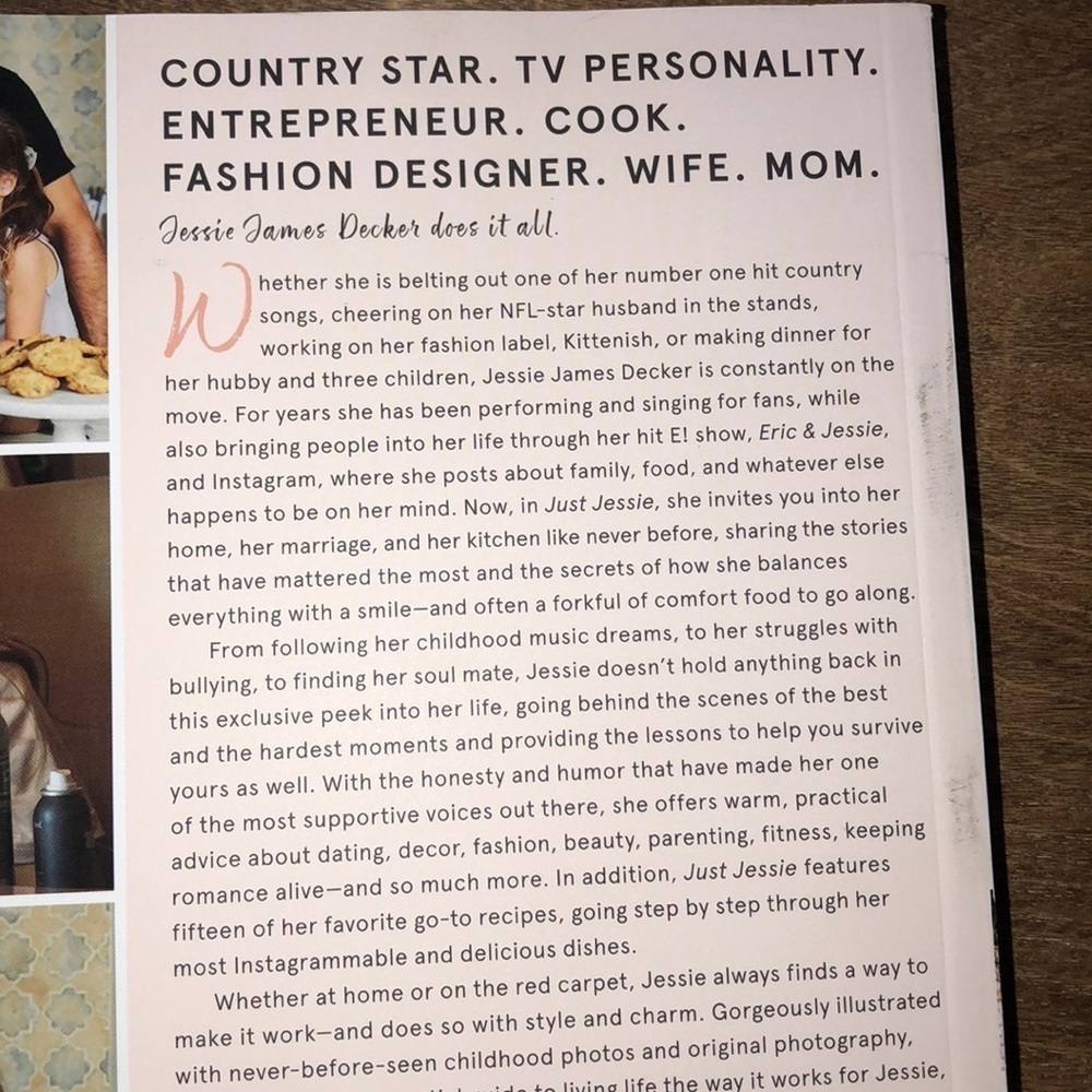 JESSE JAMES DECKER Just Jesse book - Picture 5 of 15